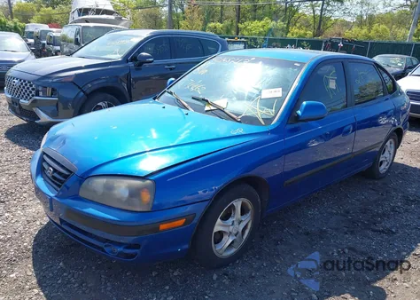 2005 Hyundai Elantra Gls/Gt z USA, uszkodzony, nr VIN KMHDN56D45U142860